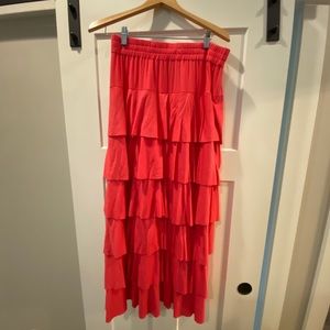 Dainty Jewels Long Pink Skirt